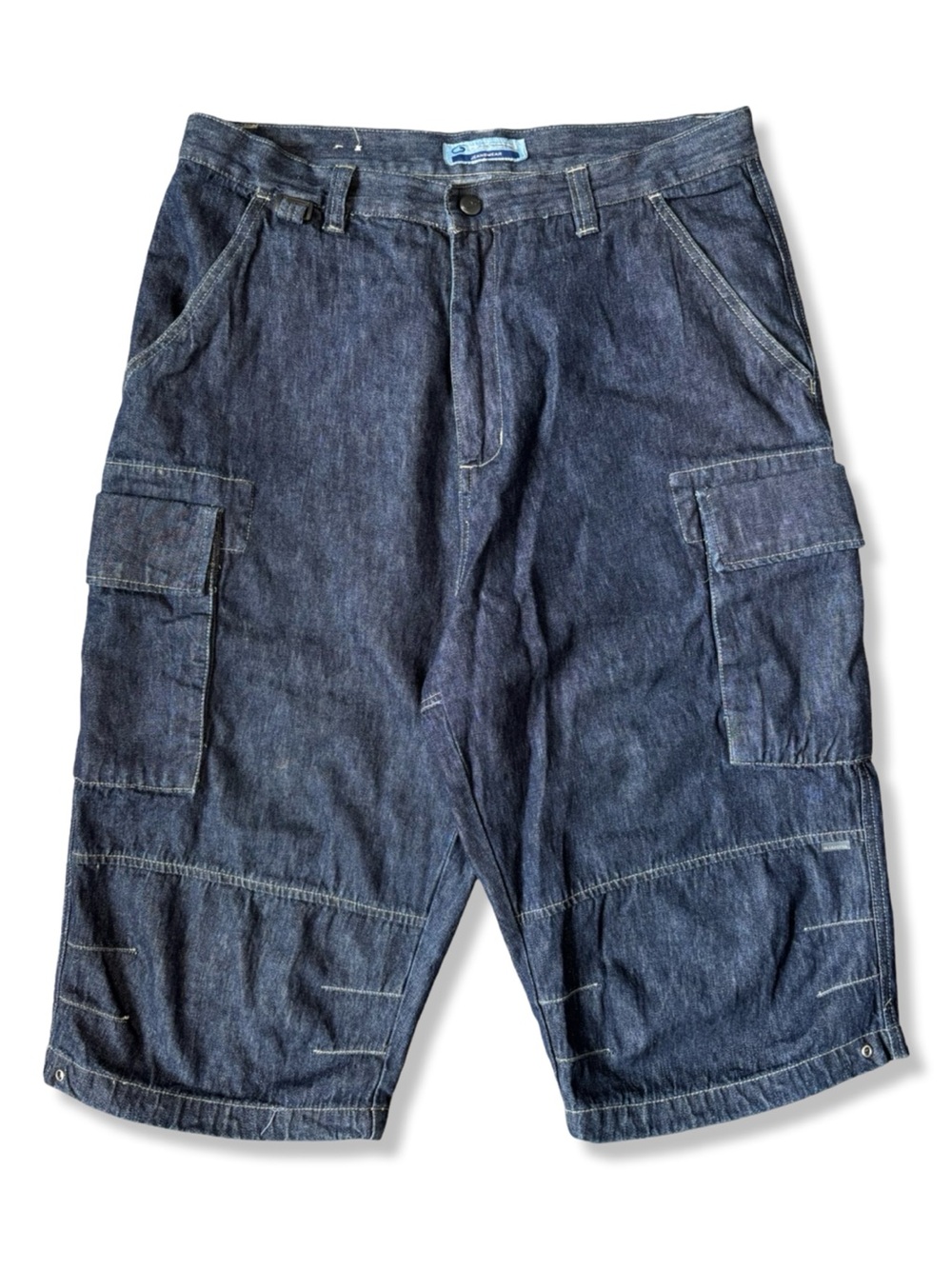 Y2K BlueNotes Denim Cargo Shorts